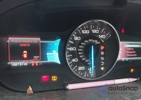 2011 Ford Edge Sel из США, поврежденный, VIN 2FMDK4JC4BBB57832